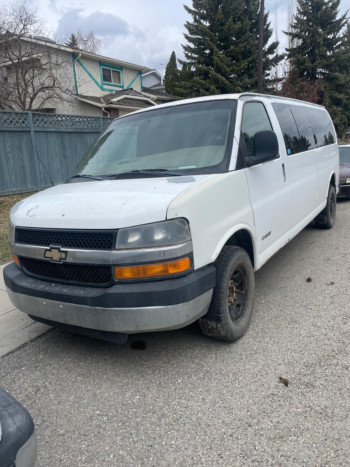 2009 Chevy Cargo Van 2800