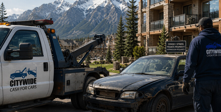 selling-a-junked-car-at-your-canmore-condo-or-strata