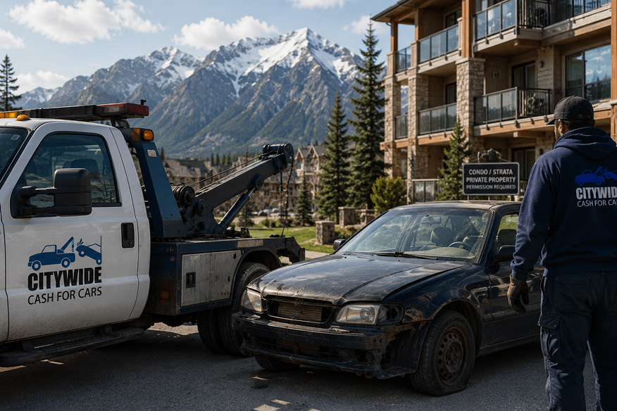 selling-a-junked-car-at-your-canmore-condo-or-strata